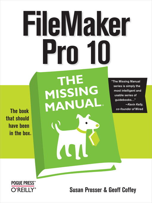 Cover image for FileMaker Pro 10